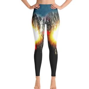 Avalon7 Cottonwood Sunburst High Waist Leggings
